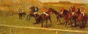 Chevaux de Courses Edgar Degas